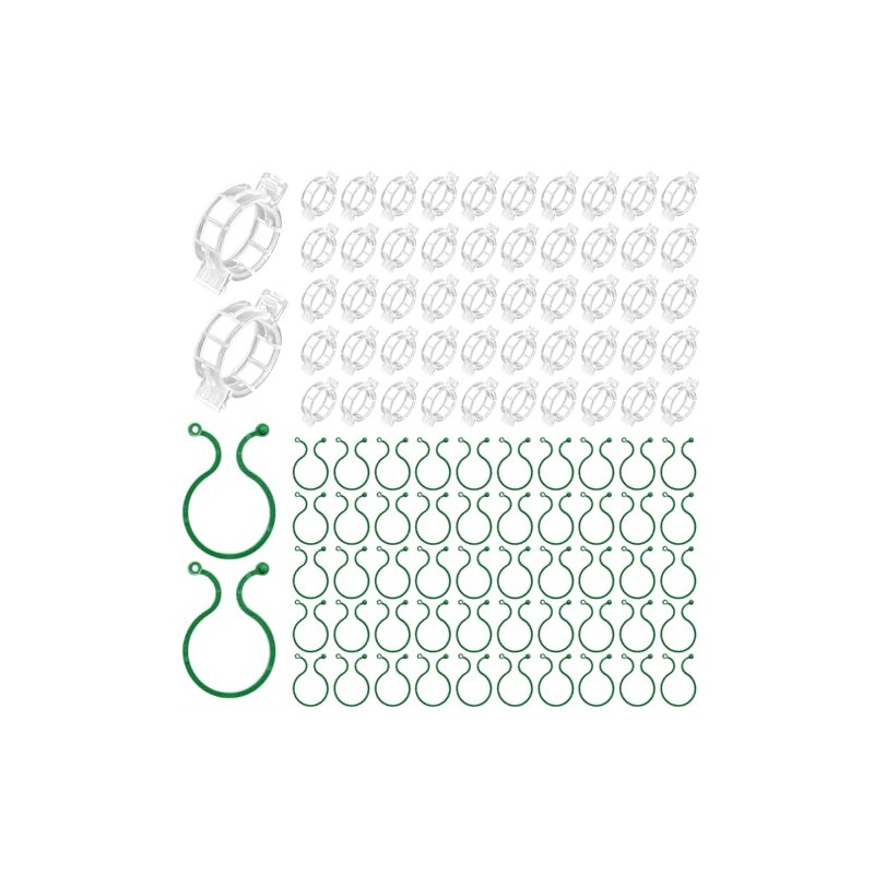 200 Durable Plant Support Clips for Your Garden Needs