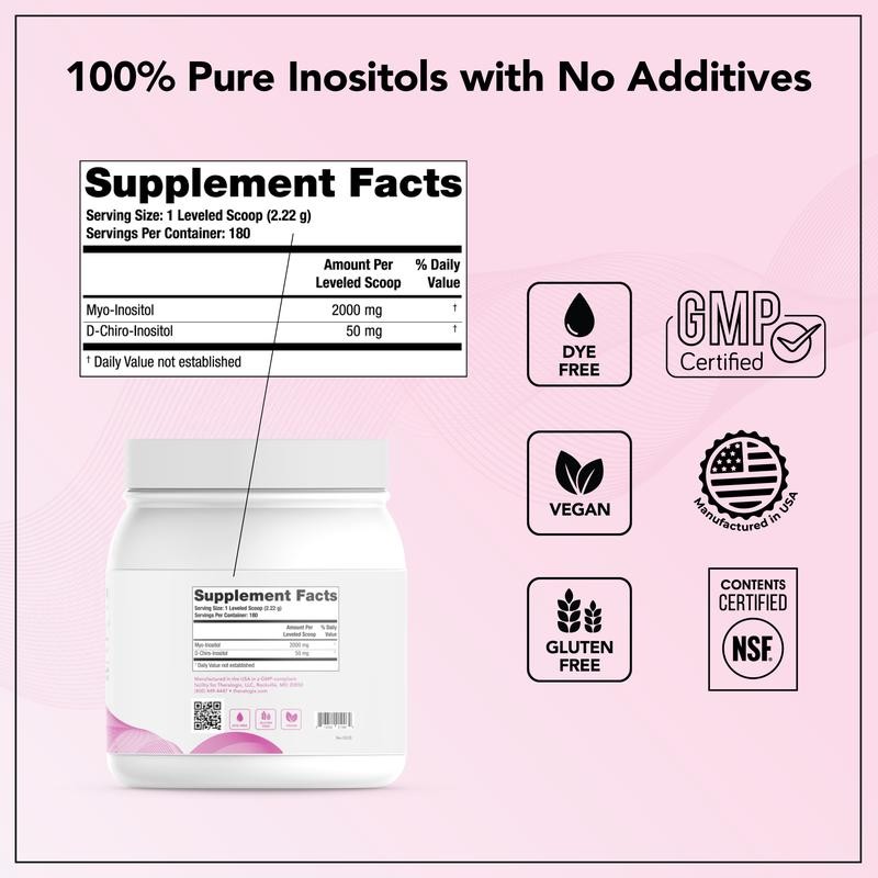 Ovasitol® Inositol Powder Supplement:_Canister