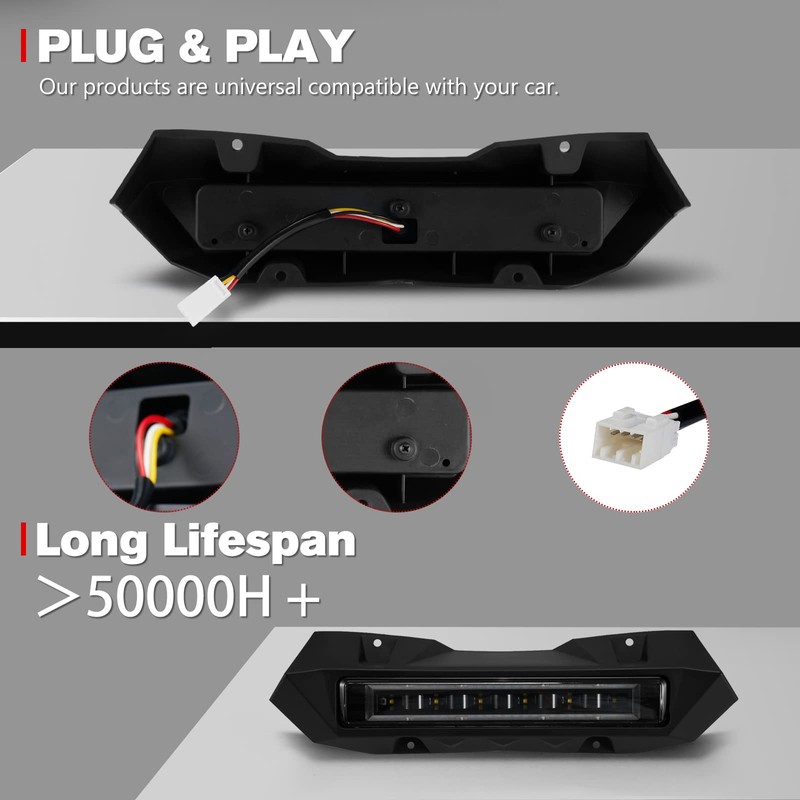 A & UTV PRO LED Rear Center Accent Tail Light