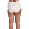 Nexwear Women's Pull On Absorbent Disposable Underwear, Tan, Large, 60