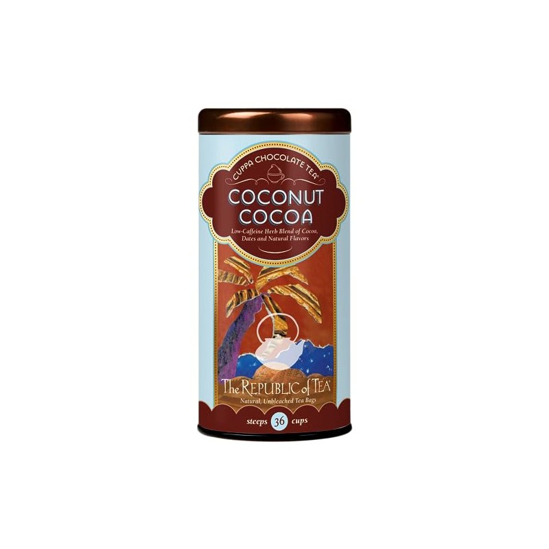 The Republic of Tea, Coconut Cocoa Herb Tea, 36-Count