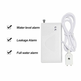 WiFi Water Sensor 3 Pack, Smart Water Leak Detector with Adjustable Alarm and App Alerts, Smart Home Kit with Expandable Other Smart Sensors for Kitchens, Basements, Bathroom, Sink, Laundry, Floods