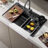 LucyPhy Silicone Sink Edge Protector Kitchen Sink Splash Guards Countertop