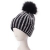 Lawliet Womens Faux Fur Pom Pom Beanie Ski Hat Cap