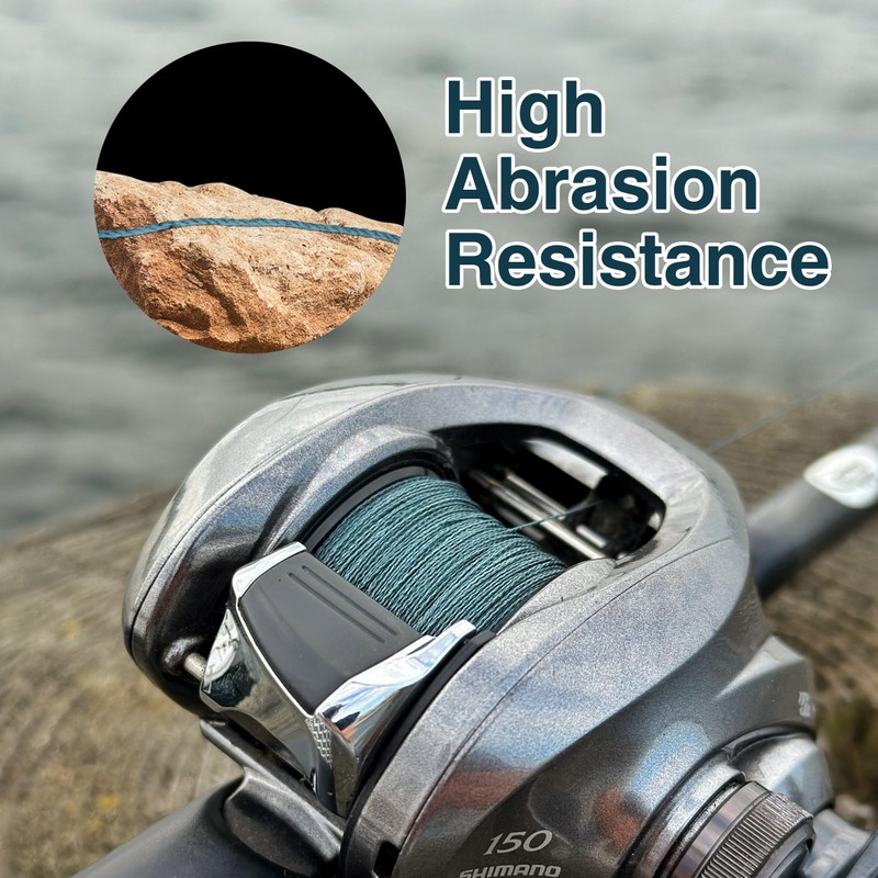 Reaction Tackle RT 9 Strand - Moss Green 65LB 300yds