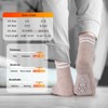 HUGSWEET Thermal Slipper Socks, Anti Slip Hospital Socks Women Winter