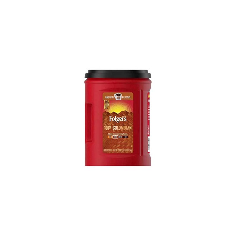 Folgers 100% Colombian Coffee (43.8 Oz.)
