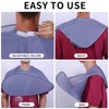 PRIVILLA Foldable Multi-Purpose Shaving Bib, Beard Apron for Men's Gifts