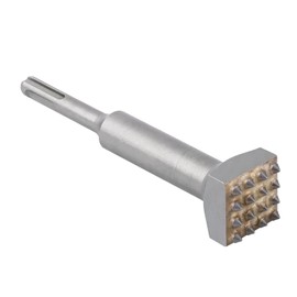 Vearter SDS Plus Chisel Tile Chisel, 152 mm, 16 Teeth Hollow Iron Carbide Floor Scraper for Concrete, Slate, Bridge, Wall, Ceramic Tiles