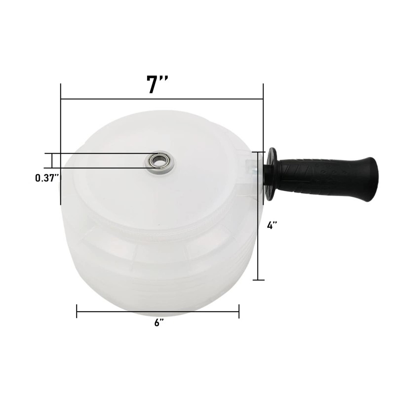 Hole Saw Dust Bowl for Installing Recessed Lights, Works with