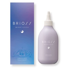 BRiOSS Emulsion Treatment, 10.1 fl oz (300 ml) (Rinse Hair Treatment), New Sensory Treatment That Transforms From Beauty Serum to Cream