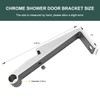 Framed Swing Shower Glass Door Replacement Pivot Bracket | Shower