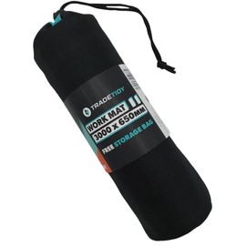 TradeTidy Work Mat Long/Stair Runner 3000mm x 650mm – Heavy-Duty Waterproof Plumbers Floor Protector, Chemical Resistant & Non-Slip Work Mat for Plumbing, Painting & Maintenance