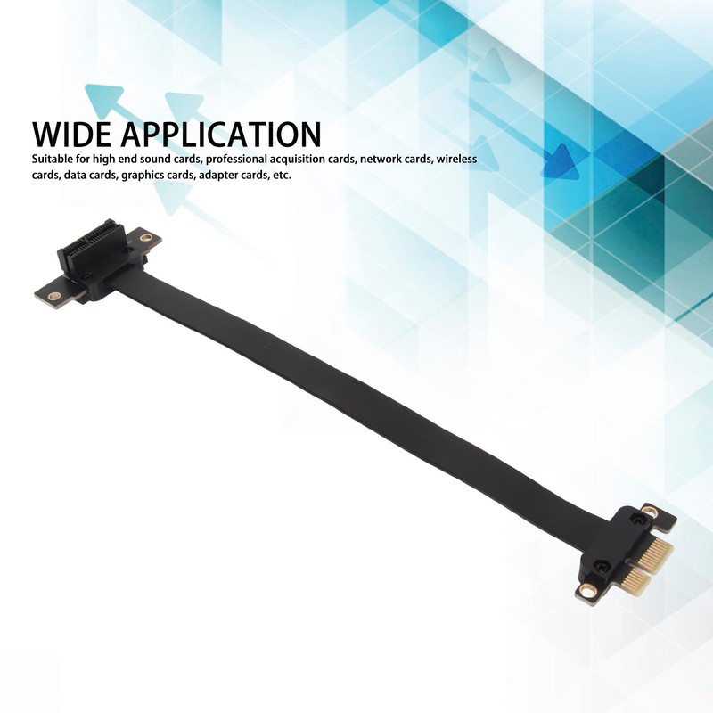 PCIE 3.0 1X Extension Cable 90 Degree Right Angle PCIE