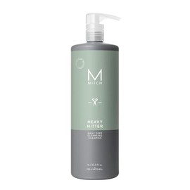 MITCH by Paul Mitchell Heavy Hitter Champú de limpieza profunda diaria para hombres, para todo tipo de cabello