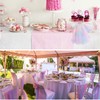 Tulle Fabric Rainbow Glitter Tulle Table Runner 15 cm x