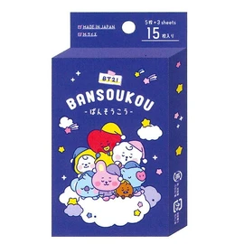 カミオジャパン BT21 ばんそうこう おやすみ 077553