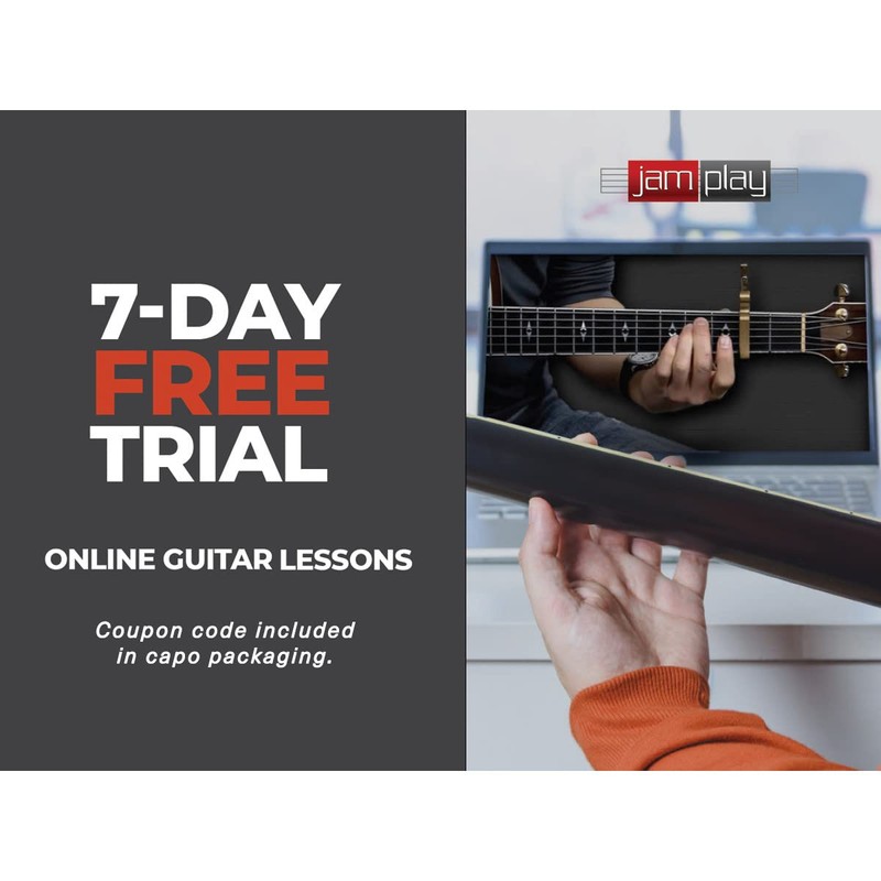 Kyser Quick-Change Capo for 6-string acoustic guitars, Silver, KG6S