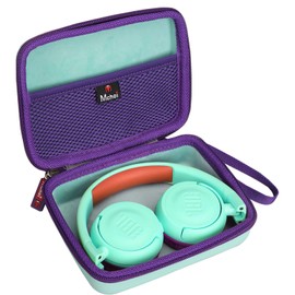 Mchoi Hard Travel Storage Case Fits for for JBL Junior 320BT / JR 300BT Kids Wireless On-Ear Wireless Headphones, Case Only