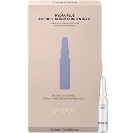 Babor Hydra Plus, Serum Ampoules for the Face, with Hyaluronic Acid for Intense Moisture, Vegan Formula, Ampoule Concentrates, 7 x 2 ml