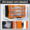 HORUSDY 36-Drawer Durable Screw Organizer, Small Parts Organizer for Hardware,