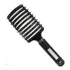 Professional Hair Brush with Nylon Bristles, Non-Slip Handle, Ventilated Design,