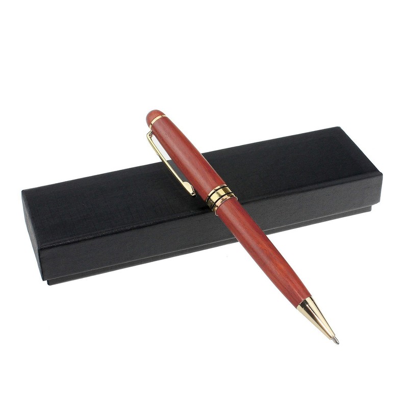 Ragetorc Ballpoint Wood Pen Set Handcrafted Natural Rose Wood with