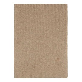 Marc O'Polo Knitted Scarf Jonesboro Cream, brown