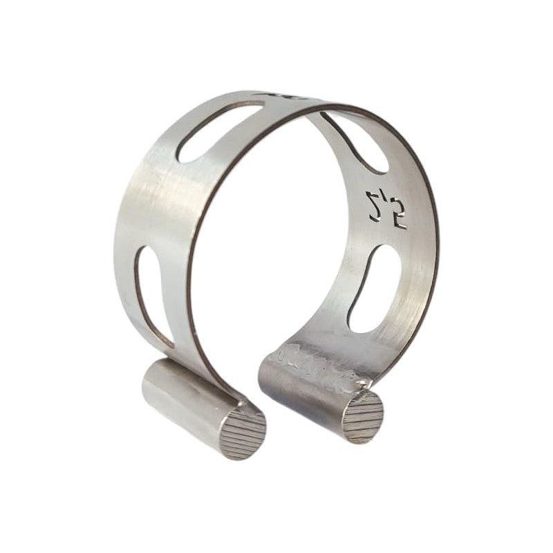2.5" inch Tacking Band Stainless Steel exhaust easy to Clamp-On