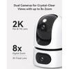 Imou Dual-Lens 2K+2K Indoor Security Camera, House Security Camera 360°Full