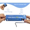 Extra Sticky Large Surface Lint Roller, 6.3'' Giant Lint Roller