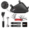BIKE-RX Bike Repair Kit Tool Bag – 16-in-1 Multitool, 120PSI