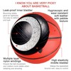 MINDCOLLISION 5/6/7 Smile Basketball, PU Soft Leather Basketball, Good Dribbling