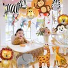 Jungle Safari Animal Balloons Set - 10 Pieces Animal Elephant