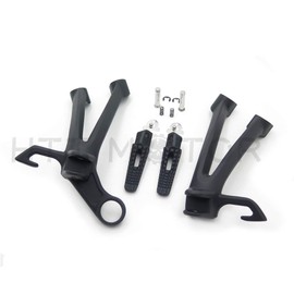 HTTMT MT390-017-BK - Pie trasero para pasajero, color negro, compatible con Suzuki Gsx-R Gsxr600 750 2008-2010