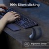 AVMTON Vertical Wireless Mouse ，Ergonomic Mouse,Rechargeable 2.4G Optical Carpal Tunnel