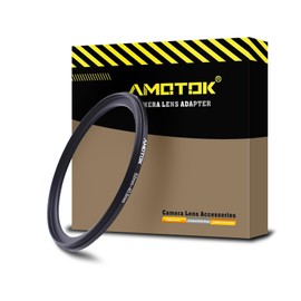 52 mm lens to 40.5 mm camera filter ring compatible with all 52 mm camera lenses up to 40.5 mm UV-CPL ND filter accessories and lens hood (52-40.5 mm). Made from CNC machined