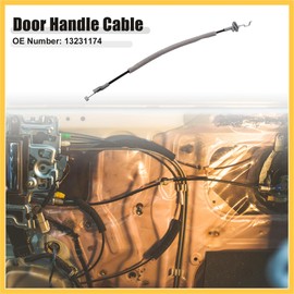 REPAIROCK 1 Pcs Car Door Lock Connecting Rod Cable for Vauxhall Signum Gray Auto Replacement Parts