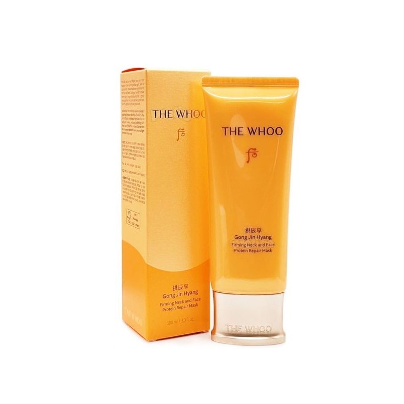 The Whoo Elastic Neck & Face Protein Repair Mask 100ml