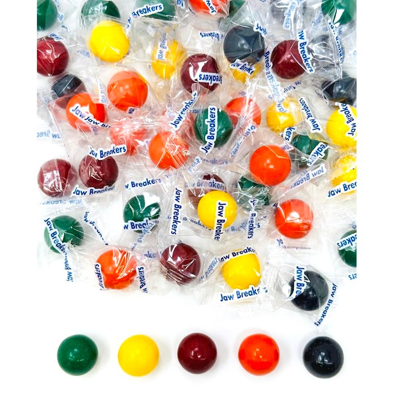 SweetGourmet Assorted Jaw Busters Jawbreakers Wrapped Hard Candy | 1
