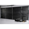 Garage Door Insulation Kit Black Reflective Foam Thermal Barrier 16x7