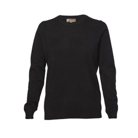 Cashmere Boutique 100% Pure Cashmere Crew Neck Sweater for Women – Long Sleeve, Classic Style, Soft and Warm Pullover Sweater