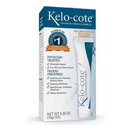 Kelo-Cote Gel Cicatrizante de Fórmula Avanzada - Reduce Cicatrices Nuevas y Antiguas - 10g - Hipoalergénico