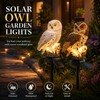 Solar Owl Garden Light for Outdoor Decor – Waterproof LED