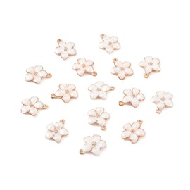 PandaHall Alloy Enamel Pendant Assorted Colors for DIY Jewelry Making, Enamel