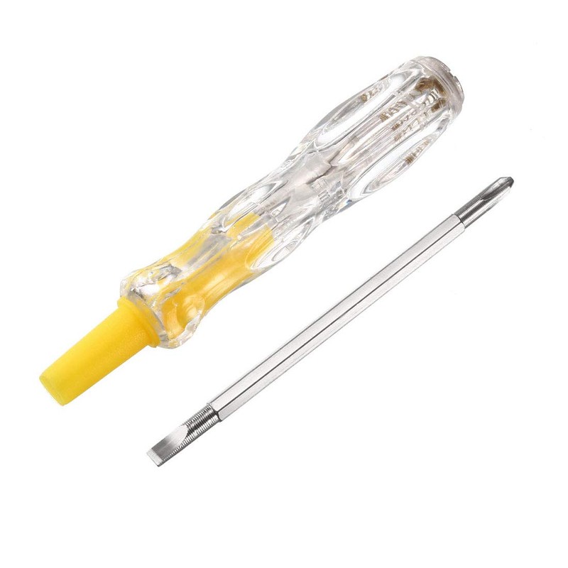 sourcing map Voltage Tester AC 100-500V with 3.5mm Slotted Phillips