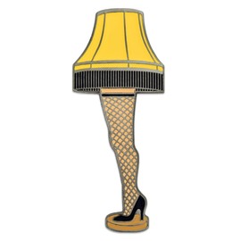 PinMart's Classic Leg Lamp Christmas Holiday Fun Gift Enamel Lapel Pin