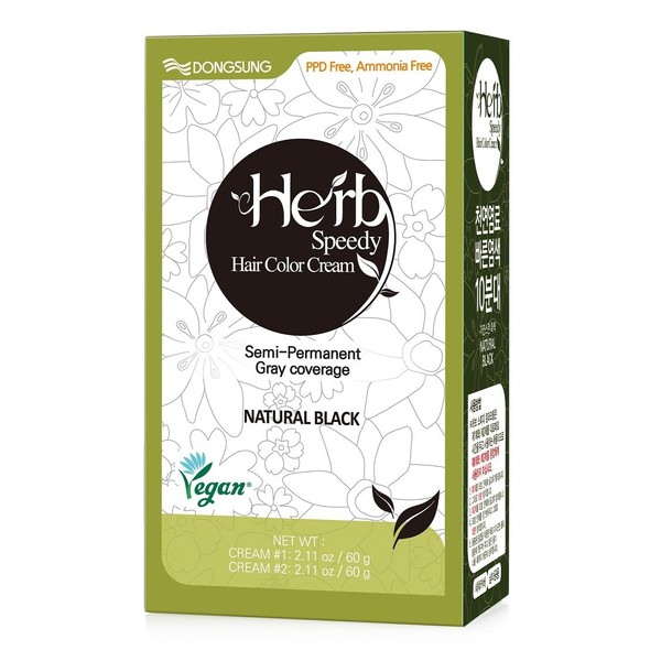 Herb Speedy Color Cream (Natural Black)