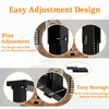 DITKOK Heavy Duty Foldable Ladder Leveler for Stairs, Large Ladder