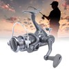 Spinning Reel 5 Bearing 5.1:1 Gear Ratio Dual Brake Fishing